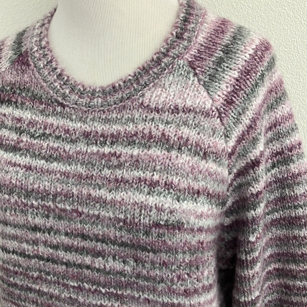 Z Supply | Piper Ombre Striped Purple Sweater Top